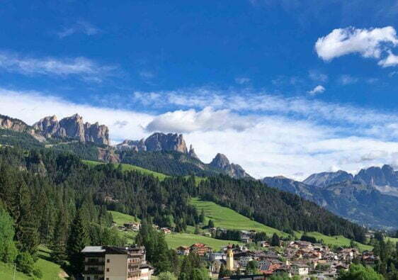 Val di Fassa in estate