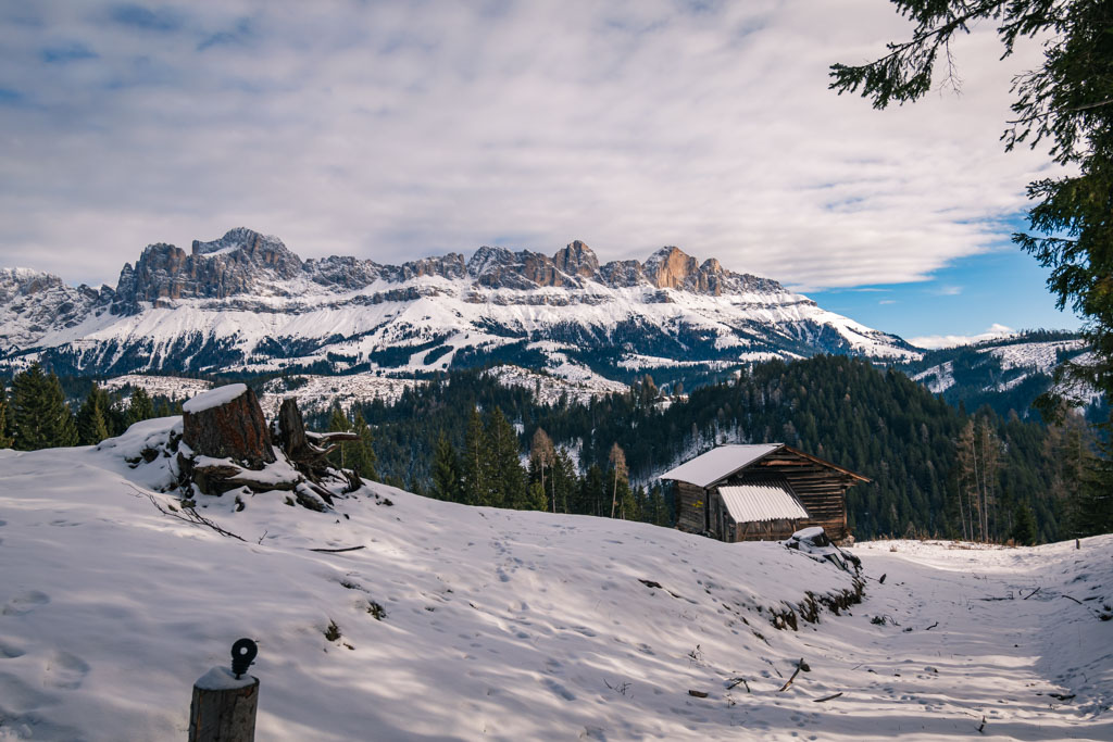 Nova Levante magnifica escursione ad anello fino al Maso Schiller