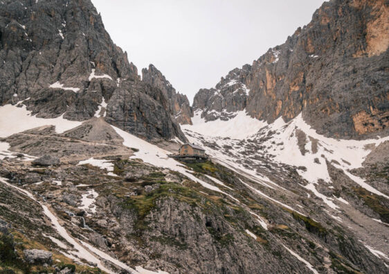 rifugio Vicenza al Sassolungo