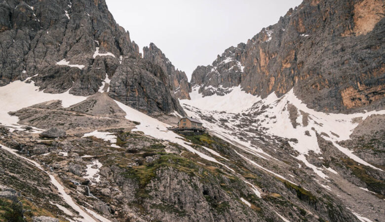 rifugio Vicenza al Sassolungo