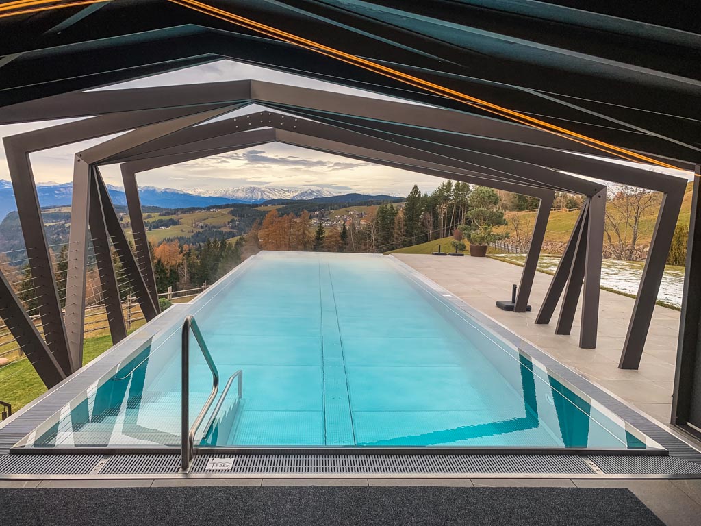 Alloggi sulle Dolomiti con piscina riscaldata 