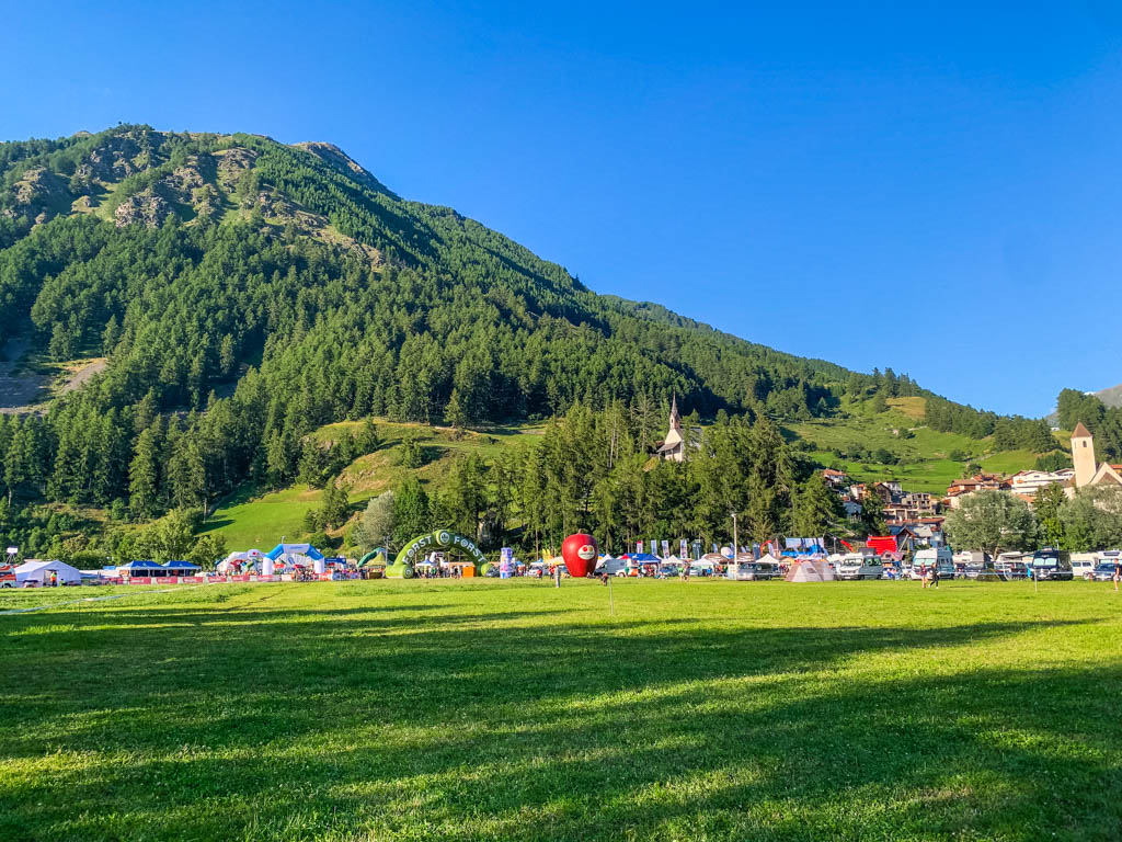 Giro al lago di Resia