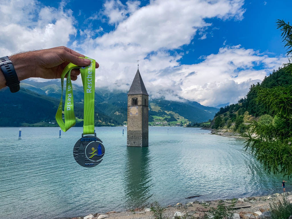 Giro al lago di Resia