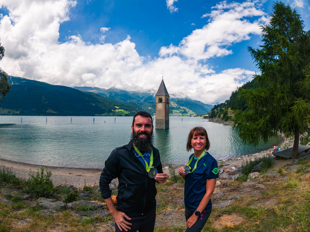 Giro al lago di Resia