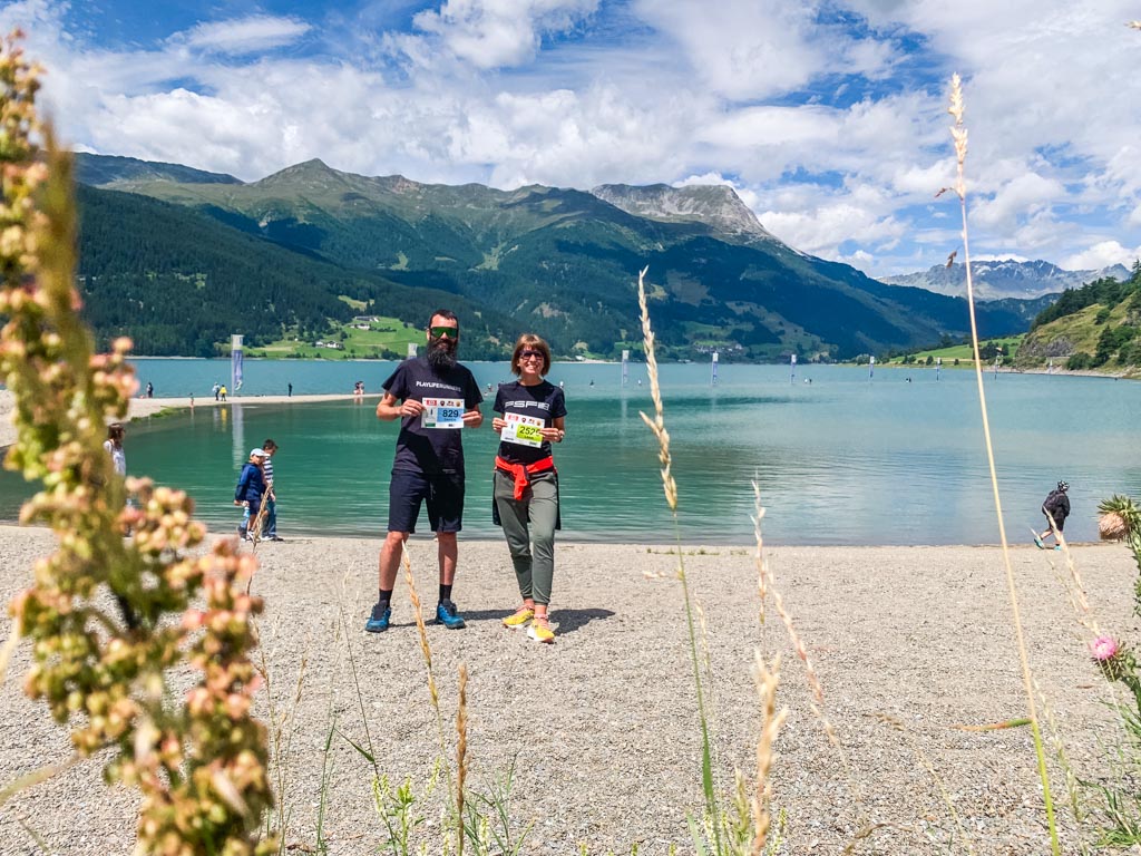 Giro al lago di Resia