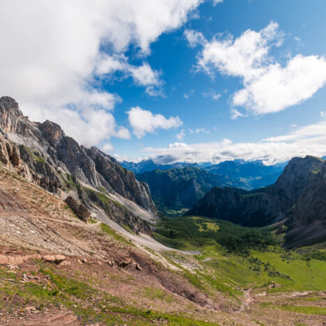 Giro ad anello Sass de Putia con deviazione al rifugio Genova