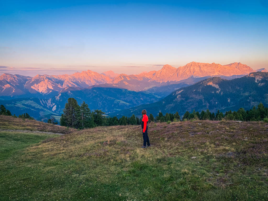 vista rifugio Monte Muro