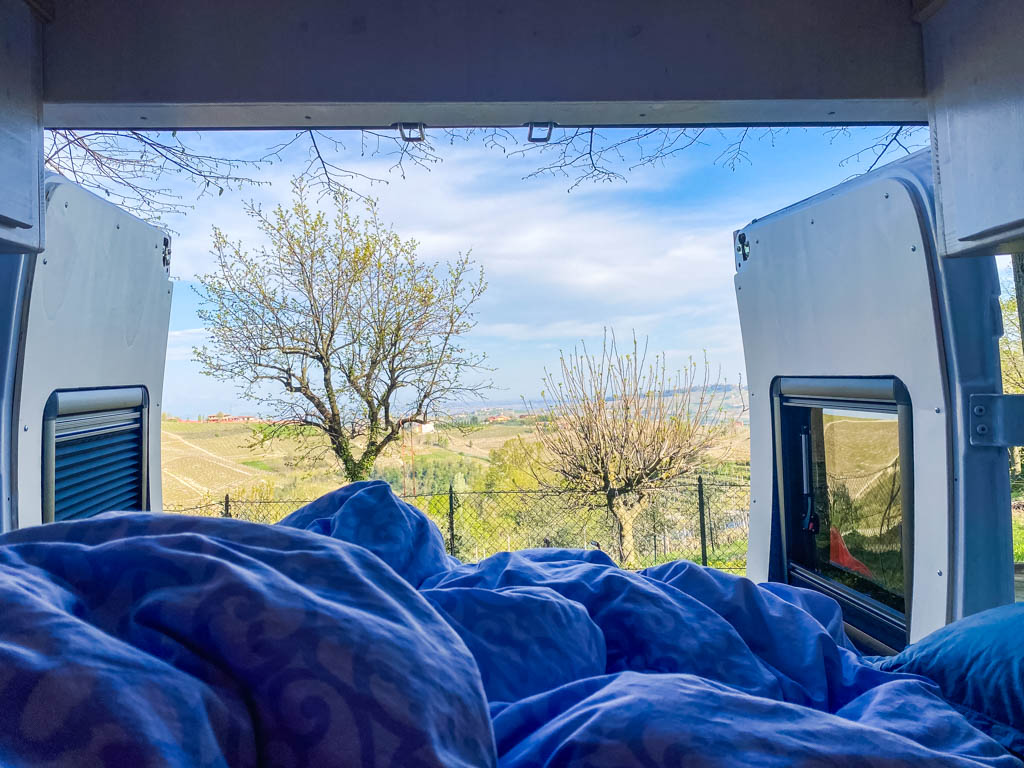 dove dormire nelle Langhe in camper