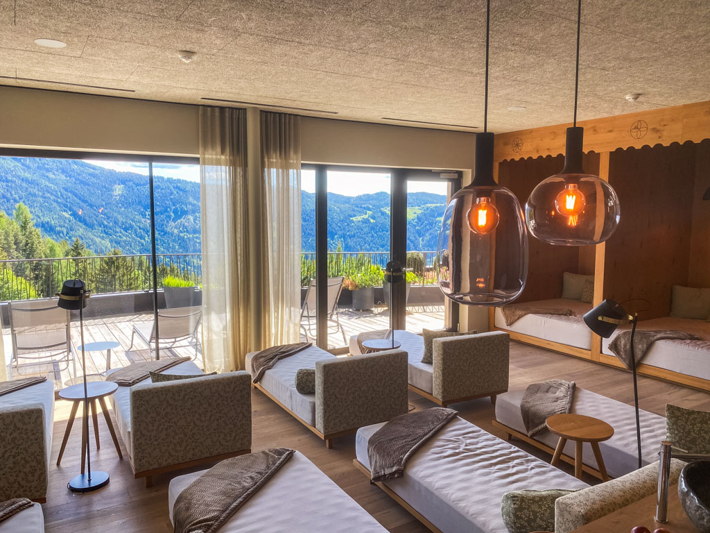 Dormire sulle Dolomiti