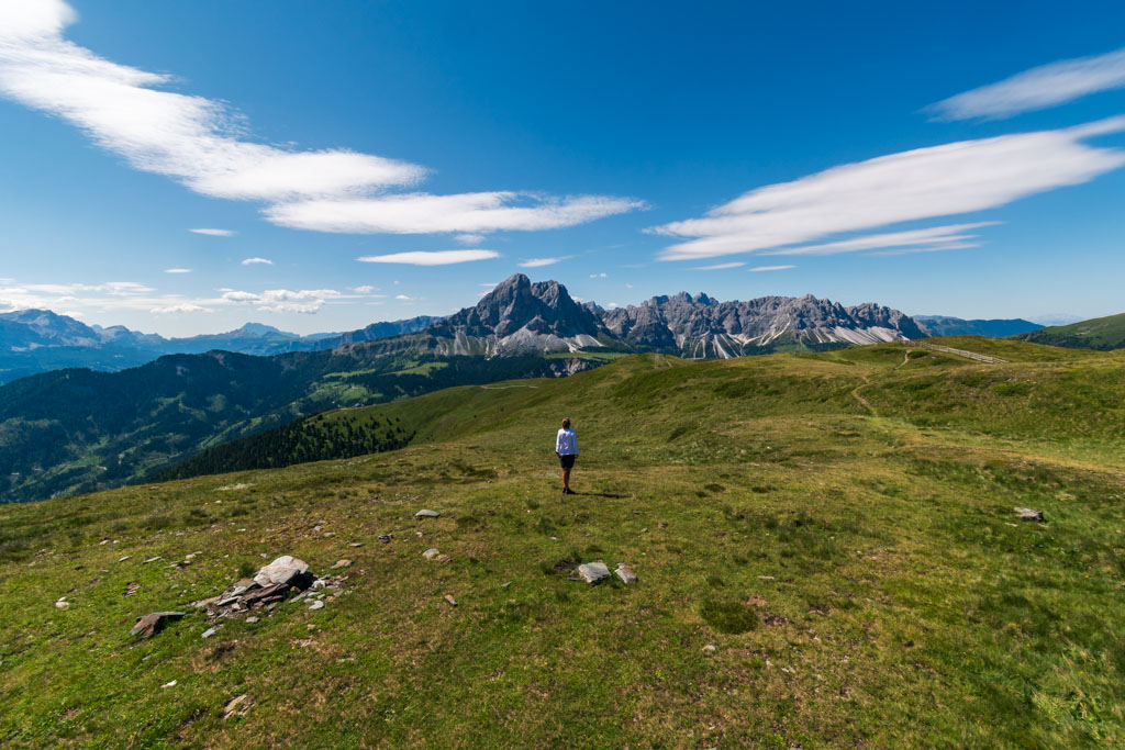Escursione facile dal Passo delle Erbe