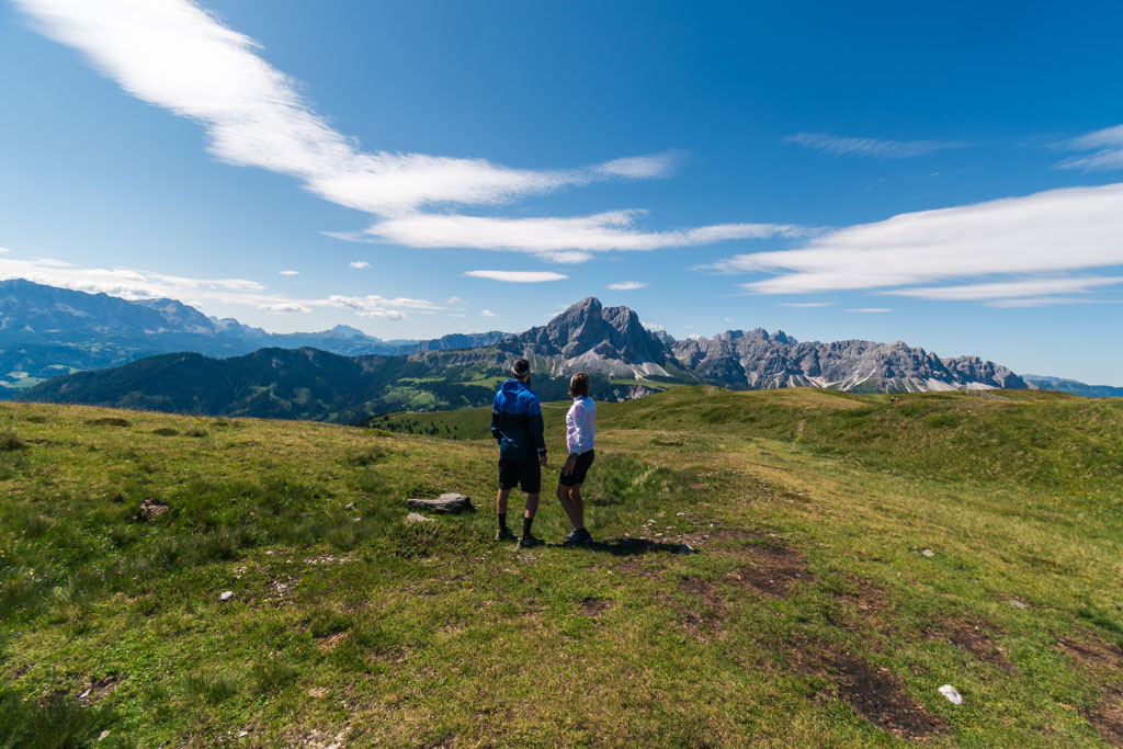 Escursione facile dal Passo delle Erbe