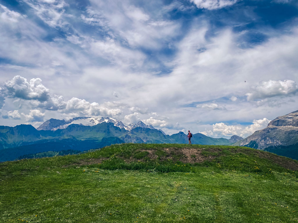 Vista Marmolada da Pralongià