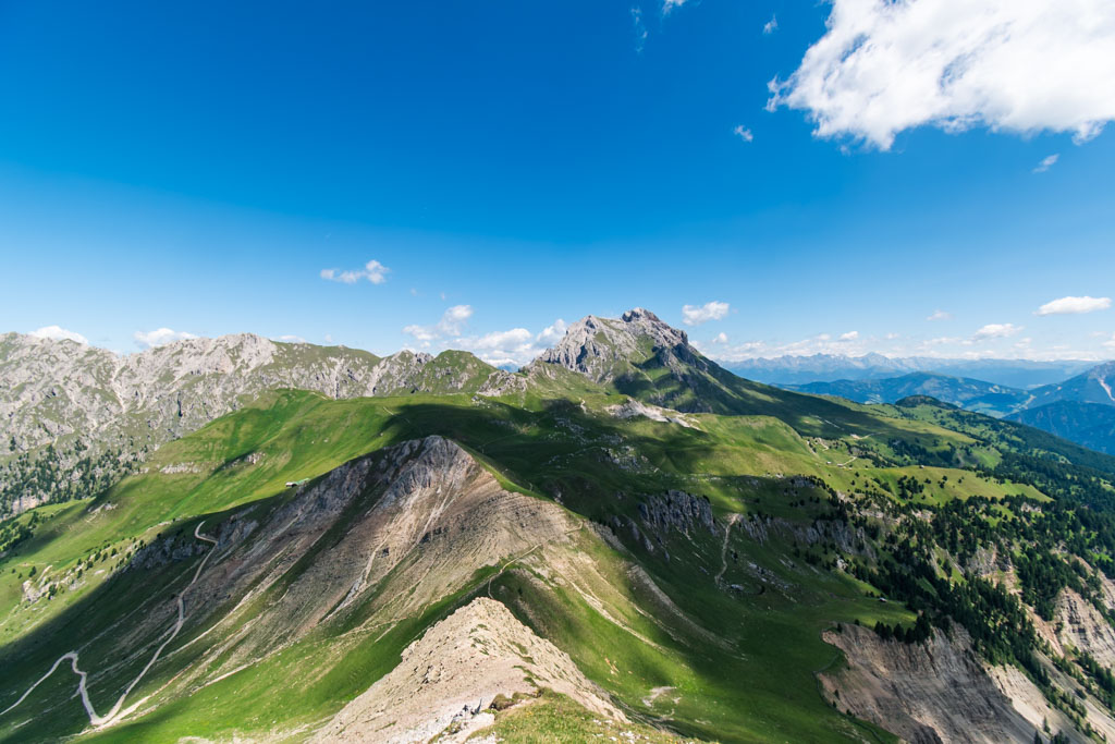 Vista panoramica dalla cima
