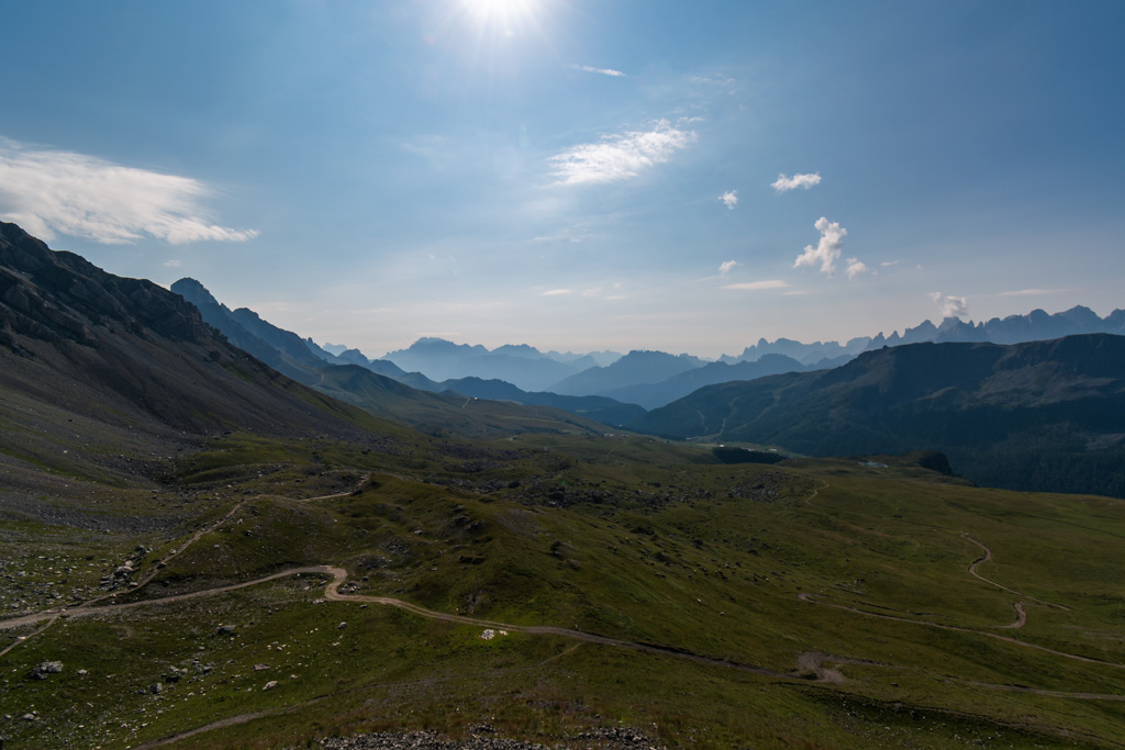 Escursione dal Passo San Pellegrino