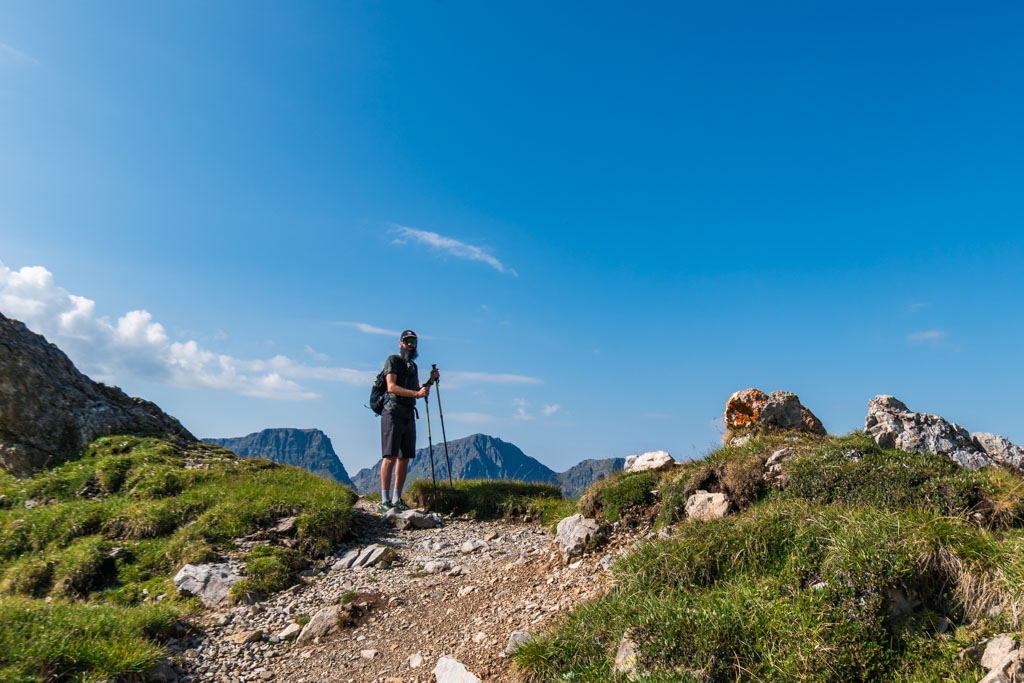 Escursione dal Passo San Pellegrino