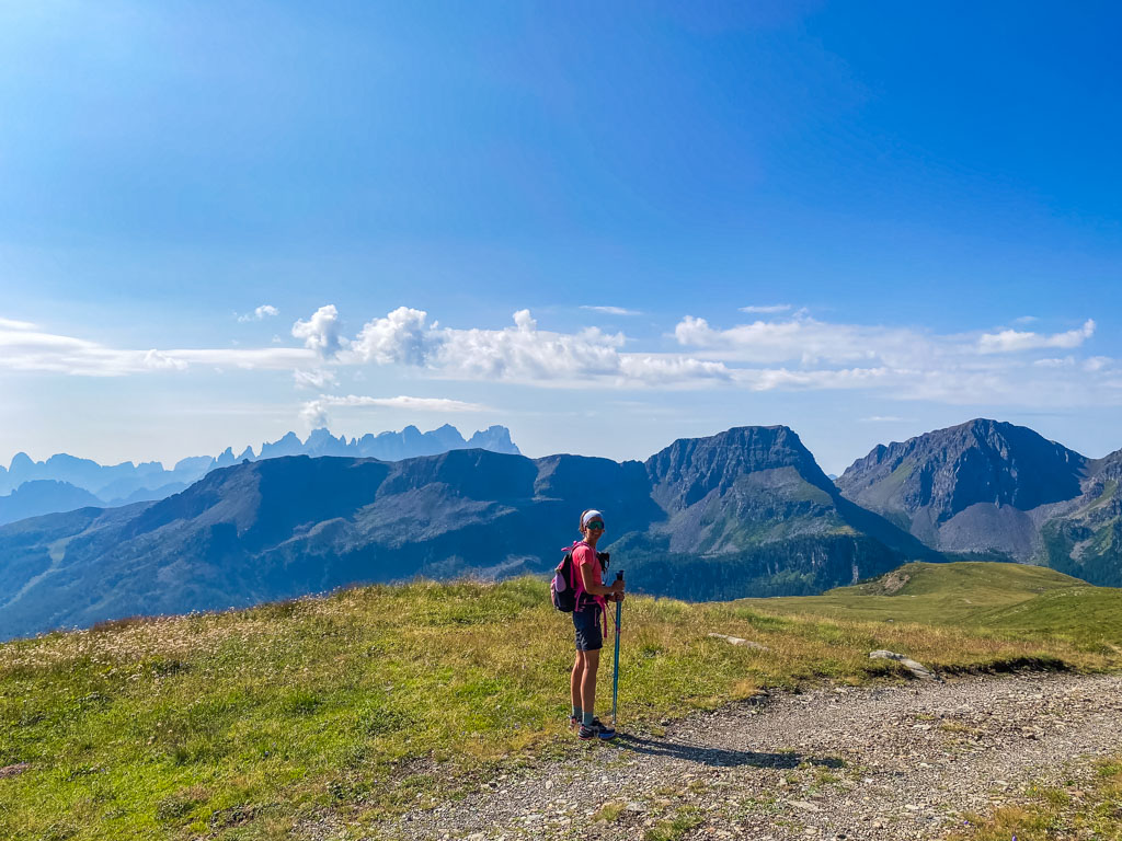 Escursione dal Passo San Pellegrino