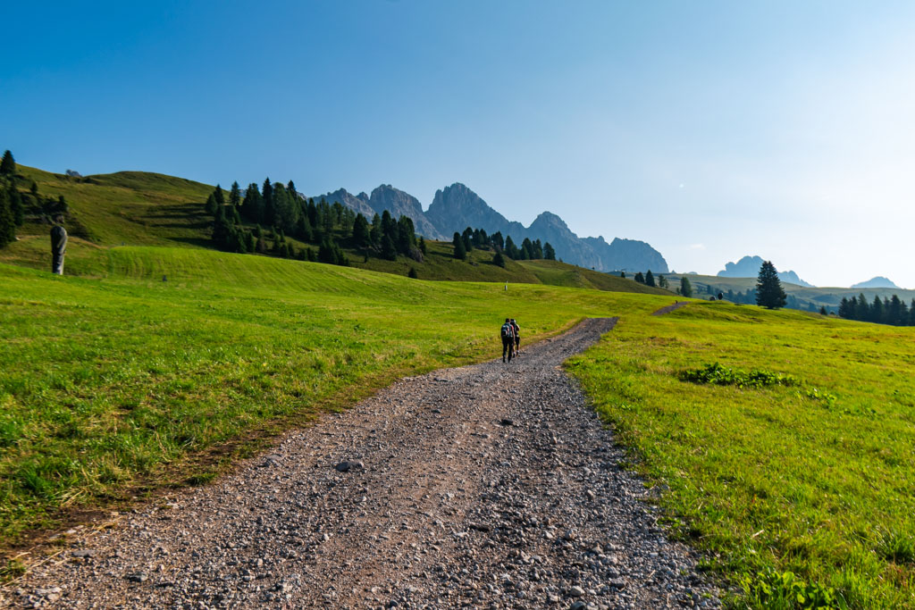 Escursione dal Passo San Pellegrino